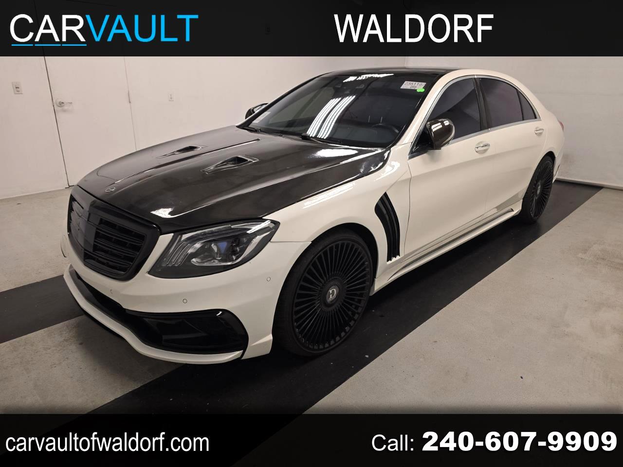 2017 Mercedes-Benz S-Class 4dr Sdn AMG S 63 4MATIC