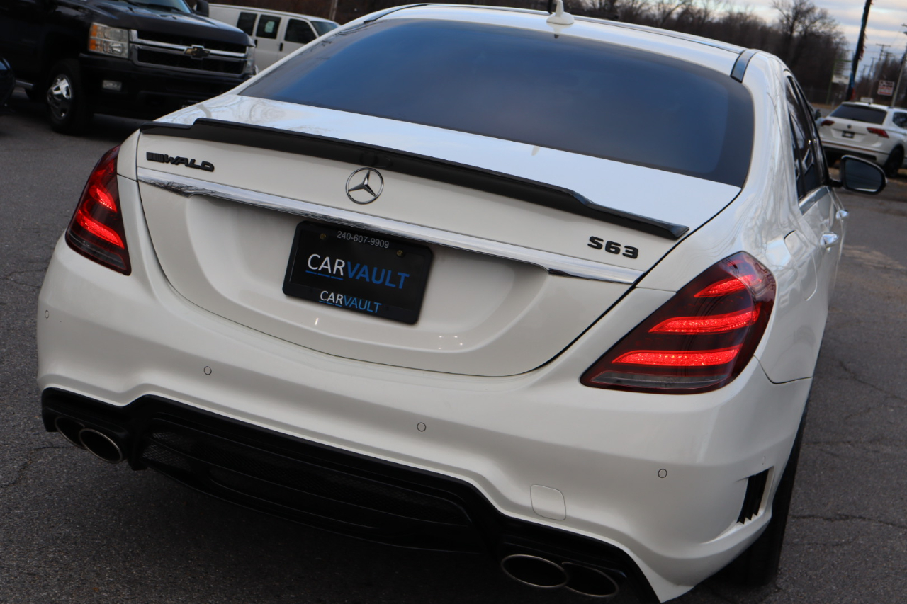 Mercedes-Benz S-Class 4dr Sdn AMG S 63 4MATIC 2017