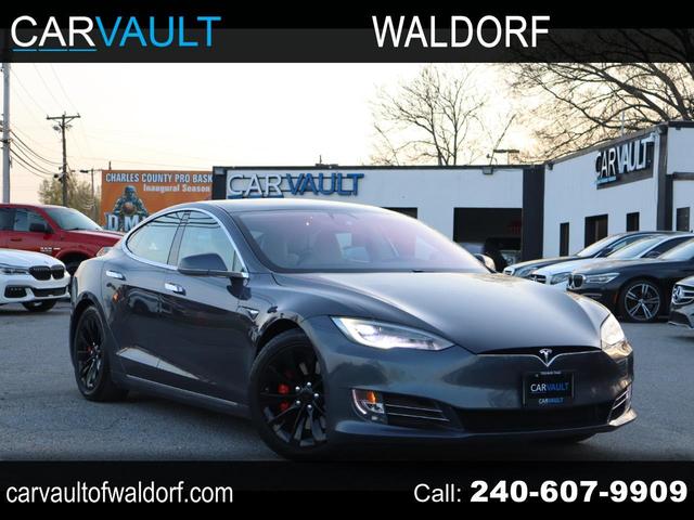 Gray 2019 Tesla Model S Performance AWD Sedan All-Wheel Drive Automatic