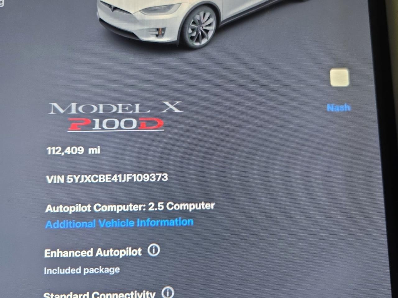Tesla Model X  2018