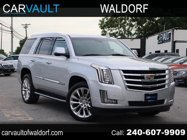Silver 2019 Cadillac Escalade Premium Luxury 4WD SUV / Crossover Four-Wheel Drive Automatic