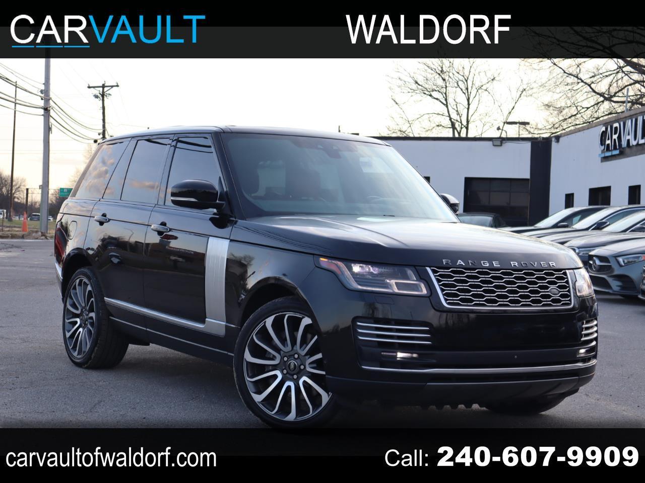 2018 Land Rover Range Rover V8 Autobiography 4WD