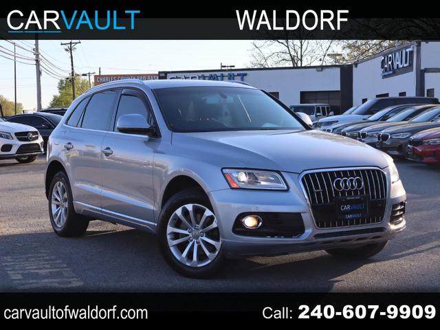 Silver 2016 Audi Q5 2.0T Premium Plus SUV / Crossover All-Wheel Drive Automatic