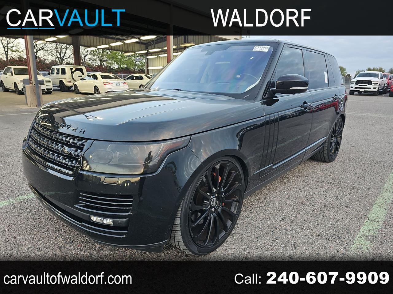 2016 Land Rover Range Rover V8 Autobiography LWB 4WD