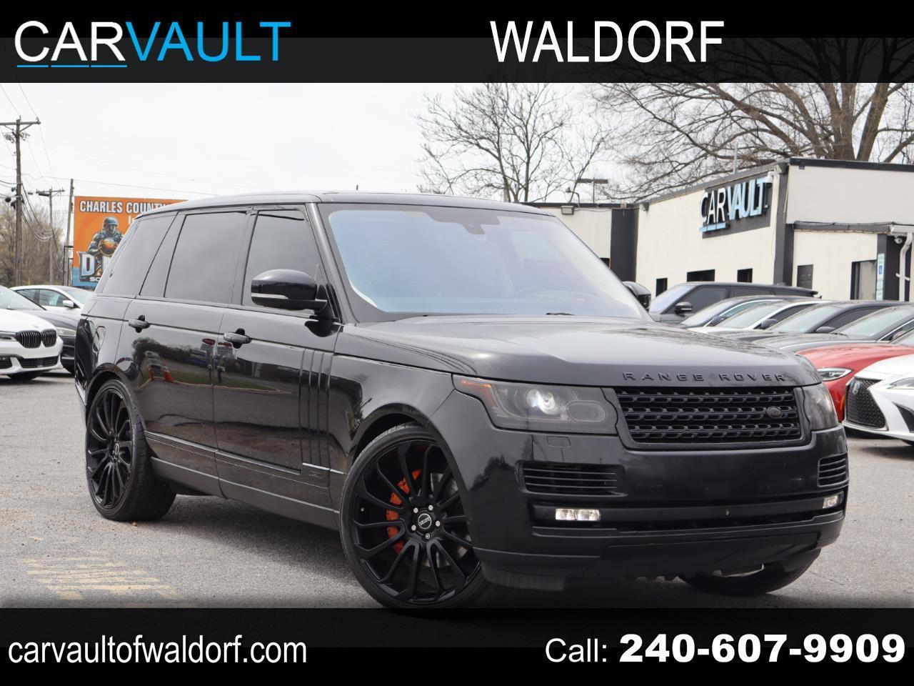 2016 Land Rover Range Rover V8 Autobiography LWB 4WD