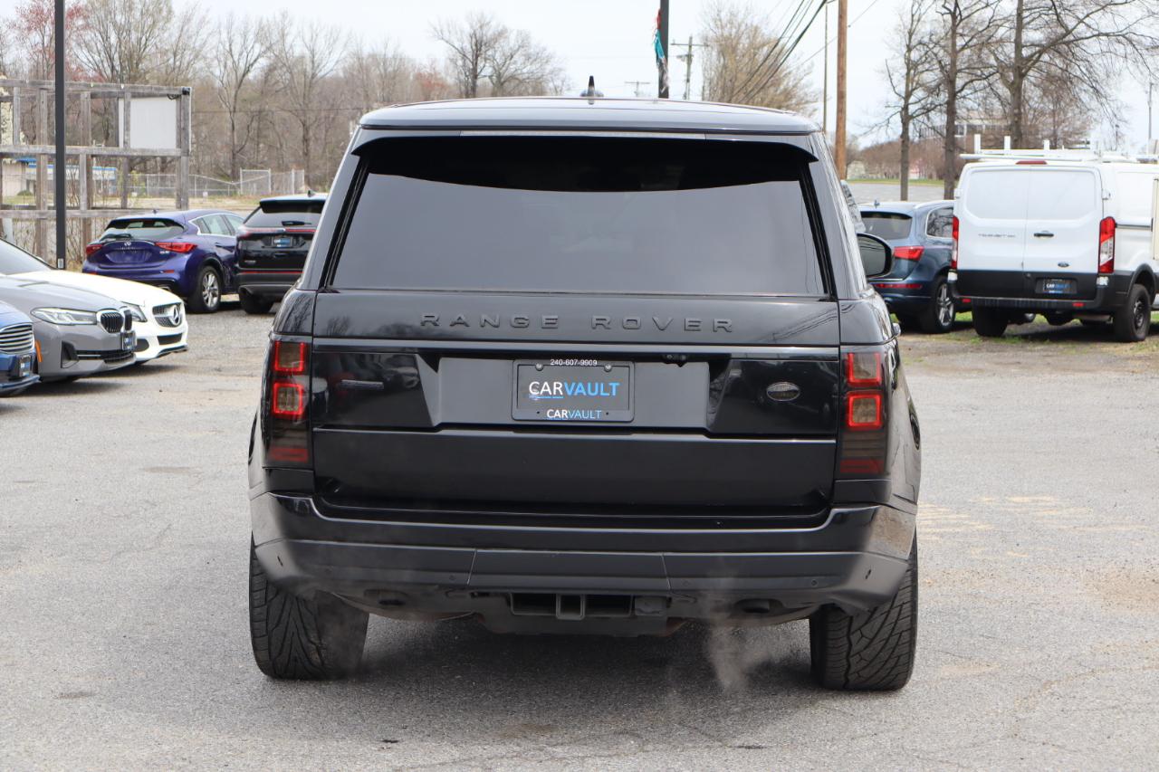 Land Rover Range Rover 4WD 4dr Supercharged Autobiography 2016