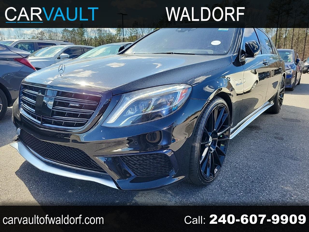 Mercedes-Benz S-Class 4dr Sdn AMG S 63 4MATIC 2015