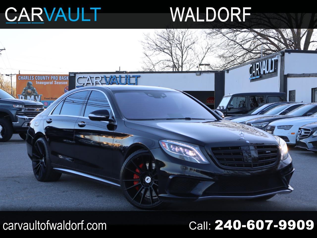 2015 Mercedes-Benz S-Class 4dr Sdn AMG S 63 4MATIC