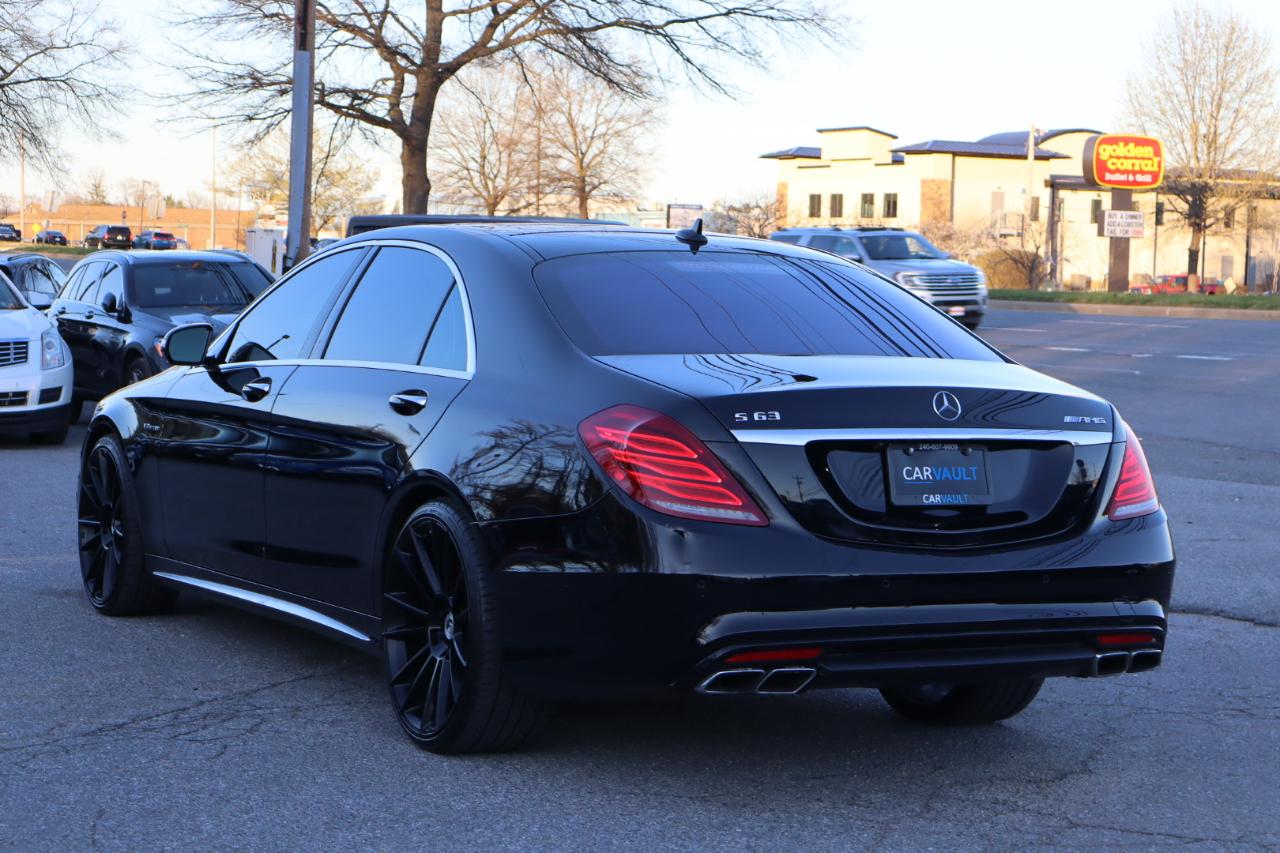 Mercedes-Benz S-Class 4dr Sdn AMG S 63 4MATIC 2015