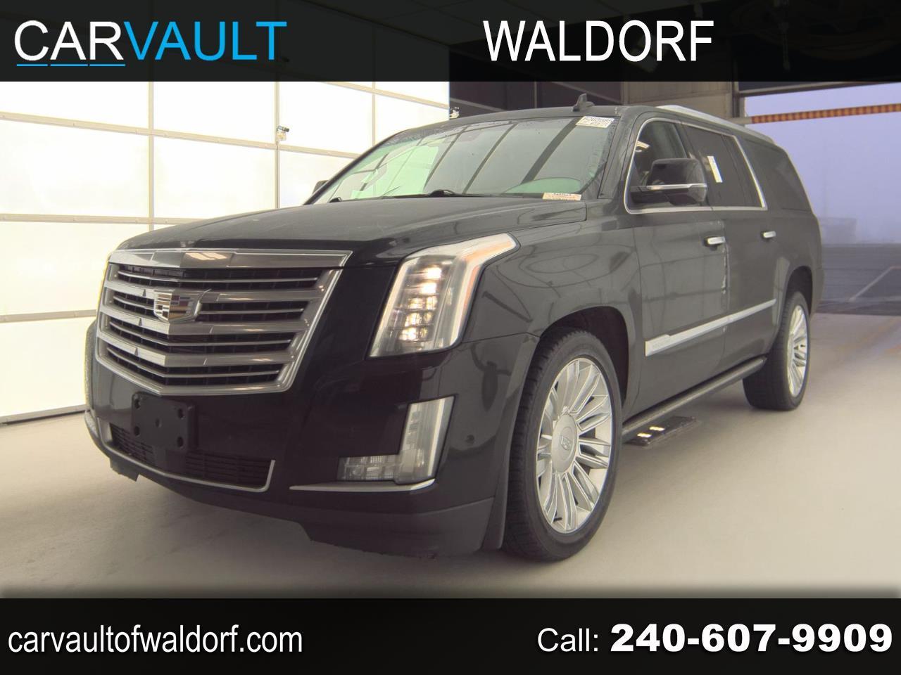 Cadillac Escalade ESV 4WD 4dr Platinum 2018