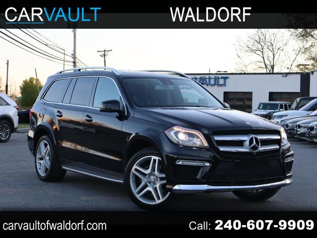Black 2015 Mercedes-Benz GL-Class GL 550 4MATIC SUV / Crossover All-Wheel Drive Automatic