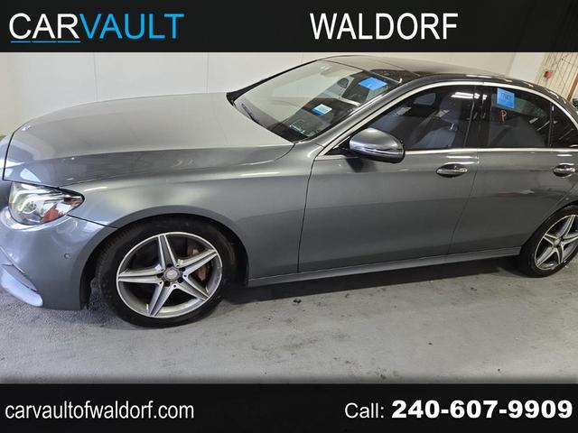 Gray 2017 Mercedes-Benz E-Class E 300 4MATIC Sedan All-Wheel Drive Automatic