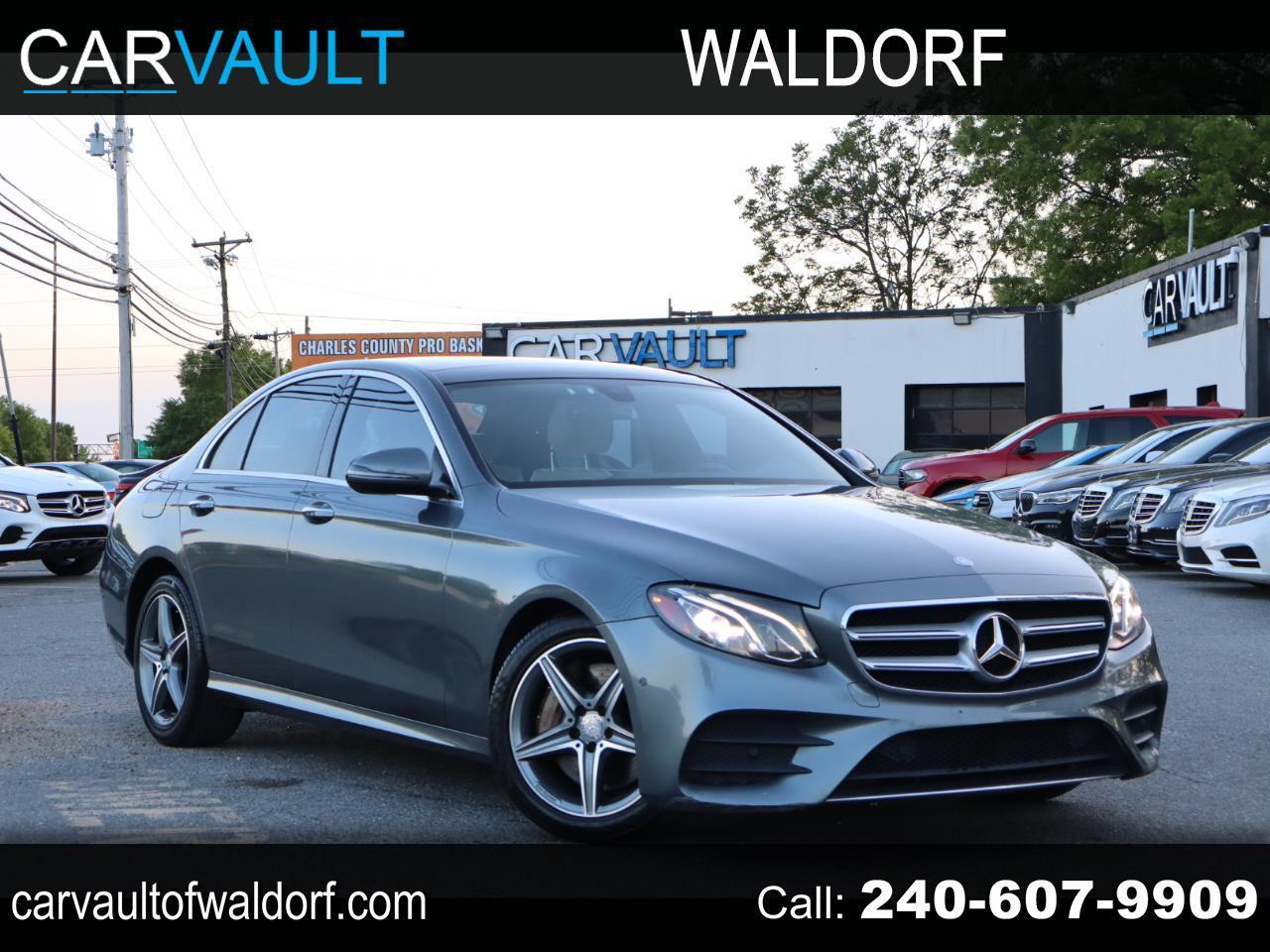 2017 Mercedes-Benz E-Class E 300 4MATIC