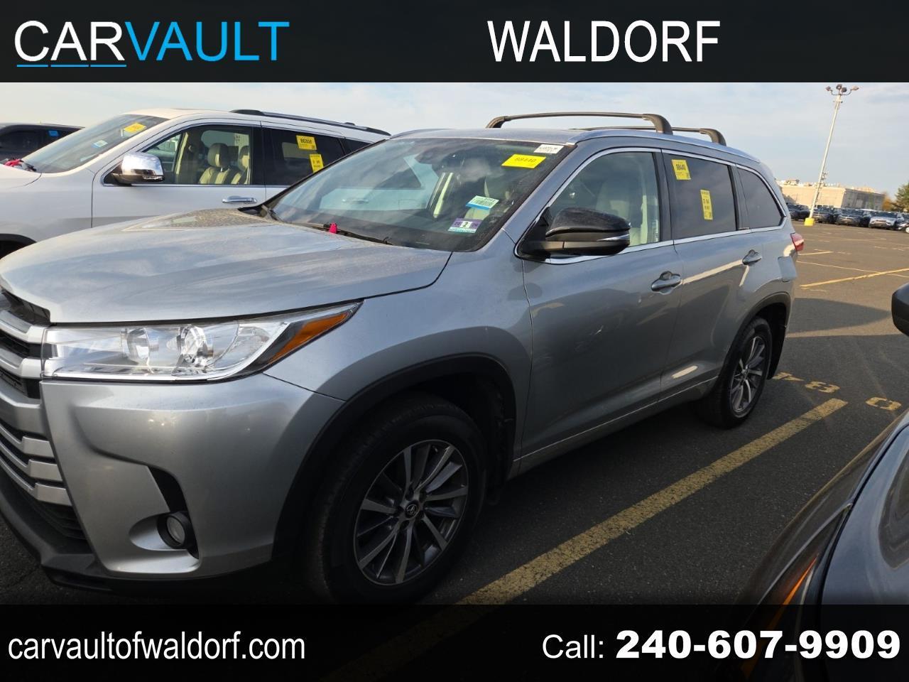 Toyota Highlander XLE 4D SUV AWD 2017