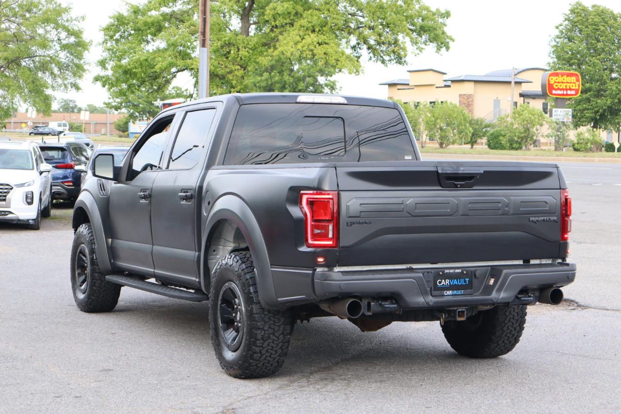 Ford F-150 Raptor 4WD SuperCrew 5.5' Box 2018