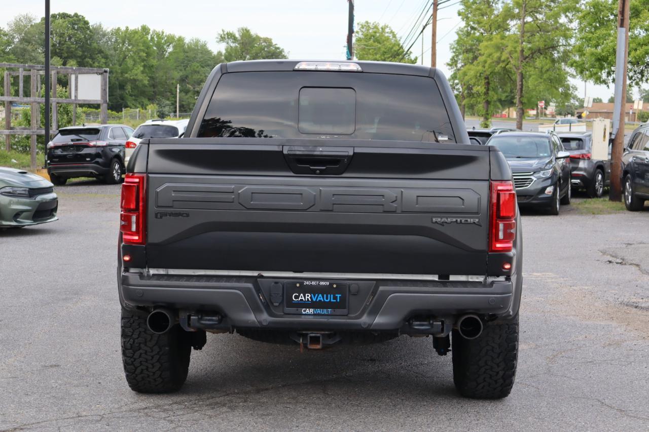 Ford F-150 Raptor 4WD SuperCrew 5.5' Box 2018