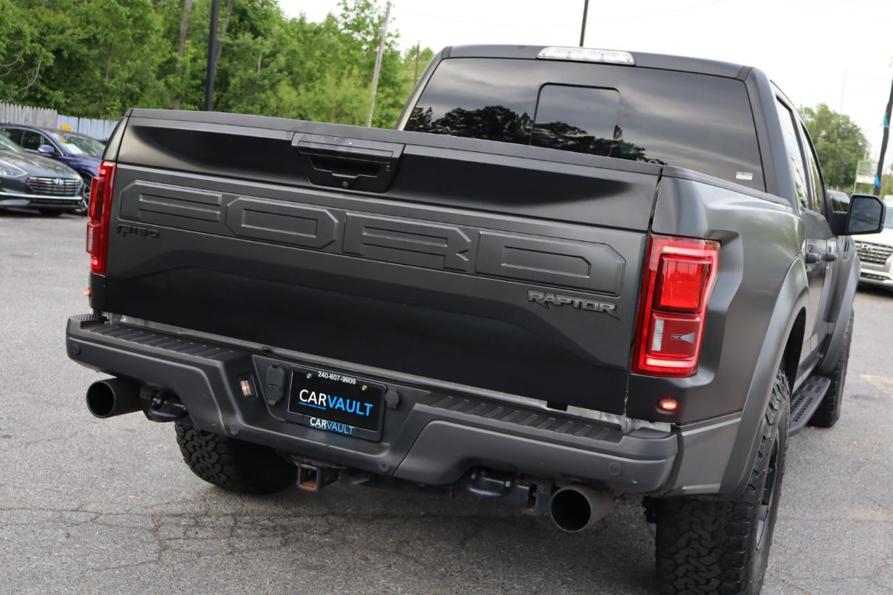 Ford F-150 Raptor 4WD SuperCrew 5.5' Box 2018