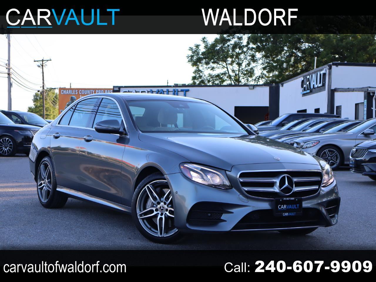 2018 Mercedes-Benz E-Class E 300 4MATIC