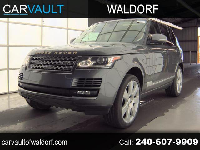 Gray 2015 Land Rover Range Rover V8 Supercharged 4WD SUV / Crossover Four-Wheel Drive Automatic