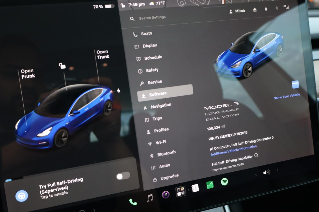 Tesla Model 3 Long Range 4D Sedan AWD 2020
