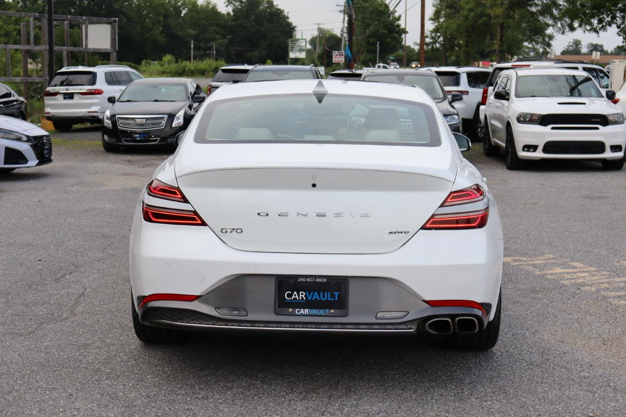 Genesis G70 2.0T Advanced AWD 2022