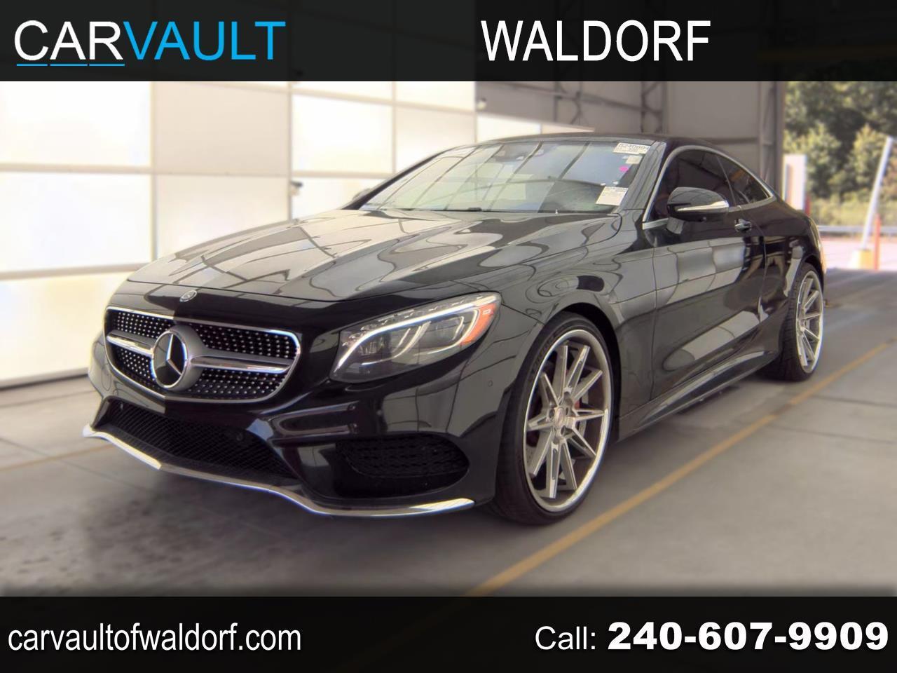 Mercedes-Benz S-Class 2dr Cpe S 550 4MATIC 2016