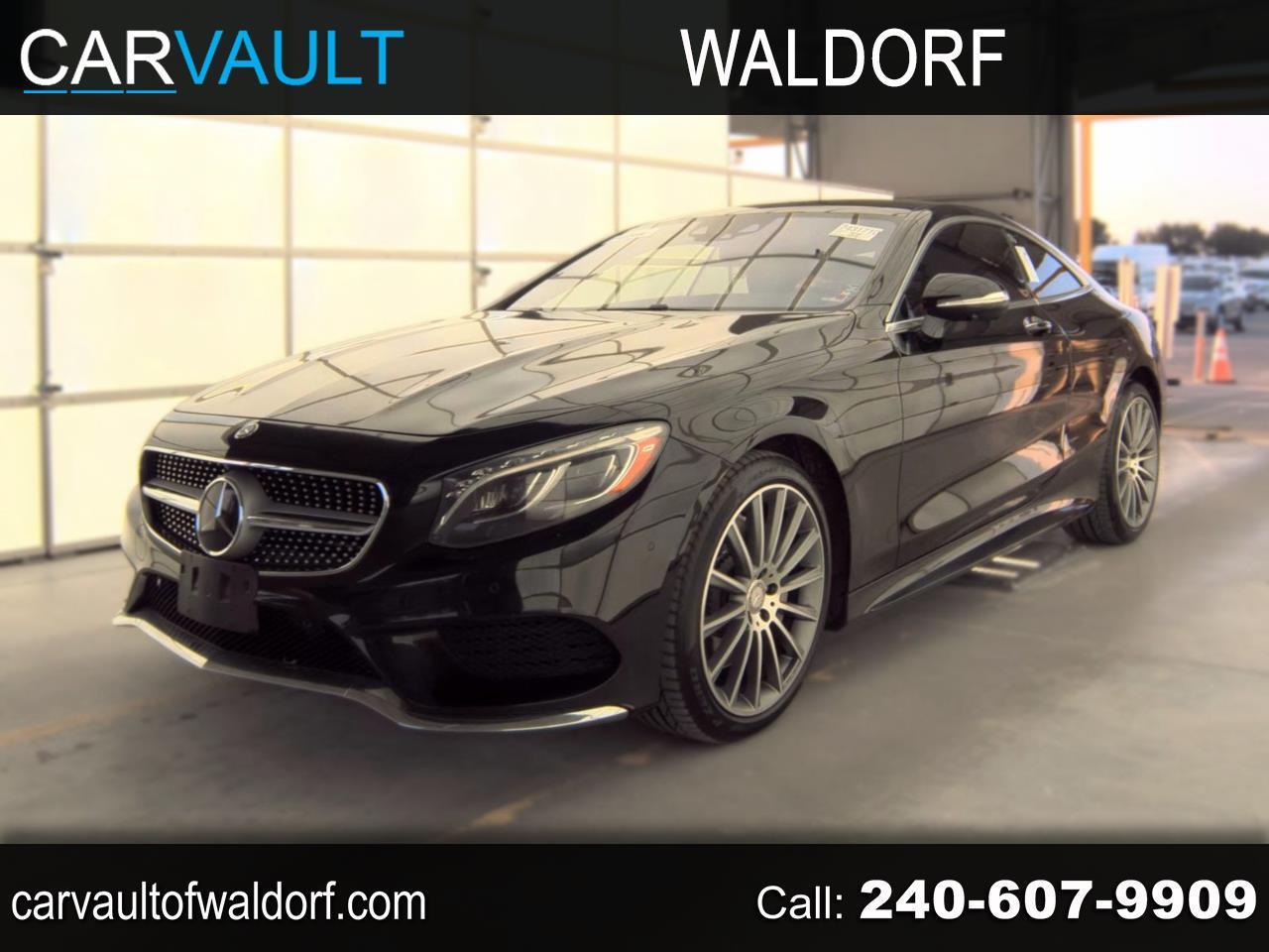 Mercedes-Benz S-Class 2dr Cpe S 550 4MATIC 2015