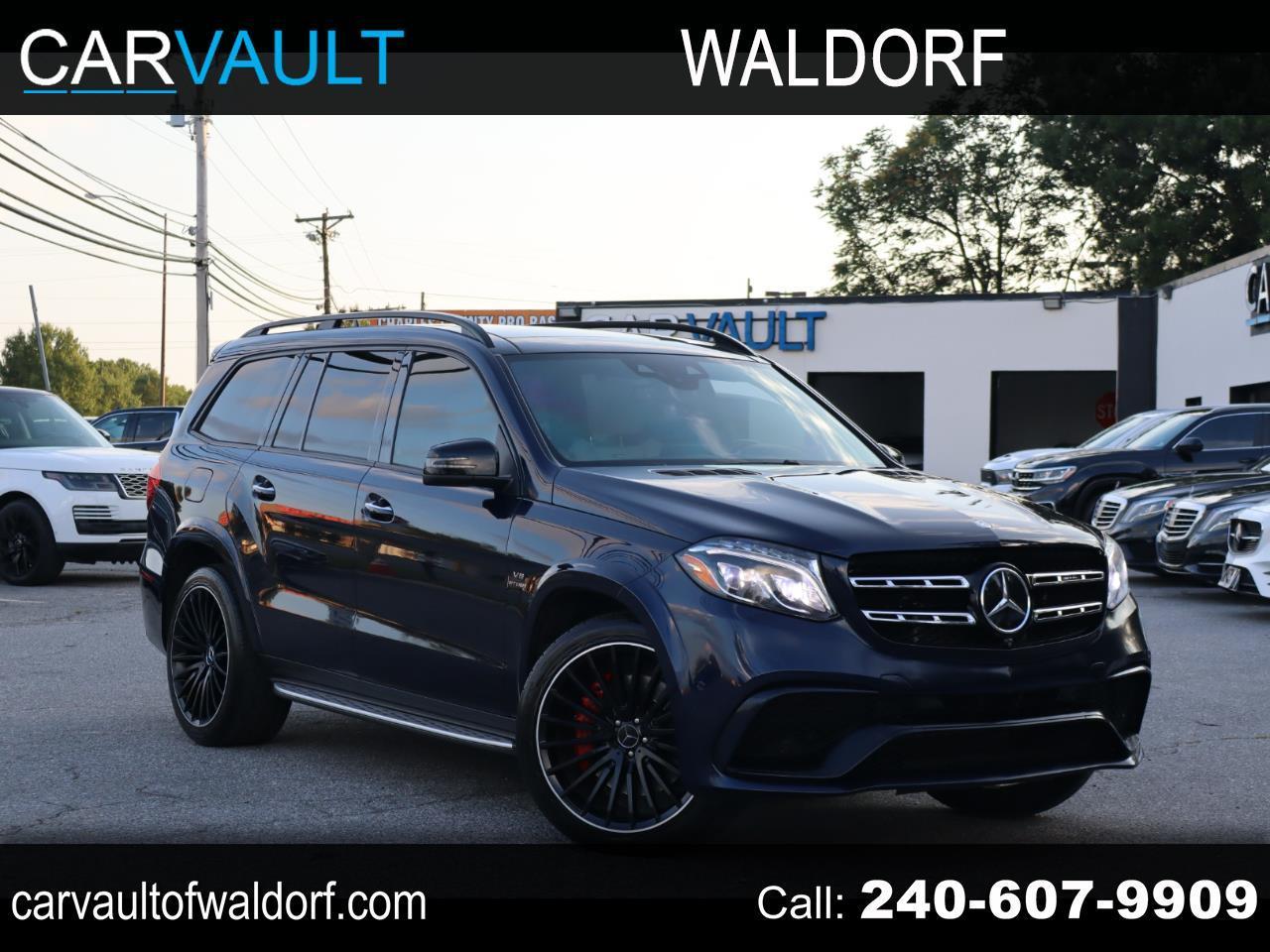 Blue 2017 Mercedes-Benz GLS SUV / Crossover All-Wheel Drive Automatic