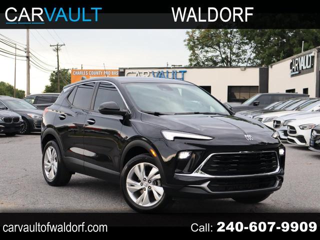 Black 2025 Buick Encore GX SUV / Crossover Front-Wheel Drive Continuously Variable Transmission