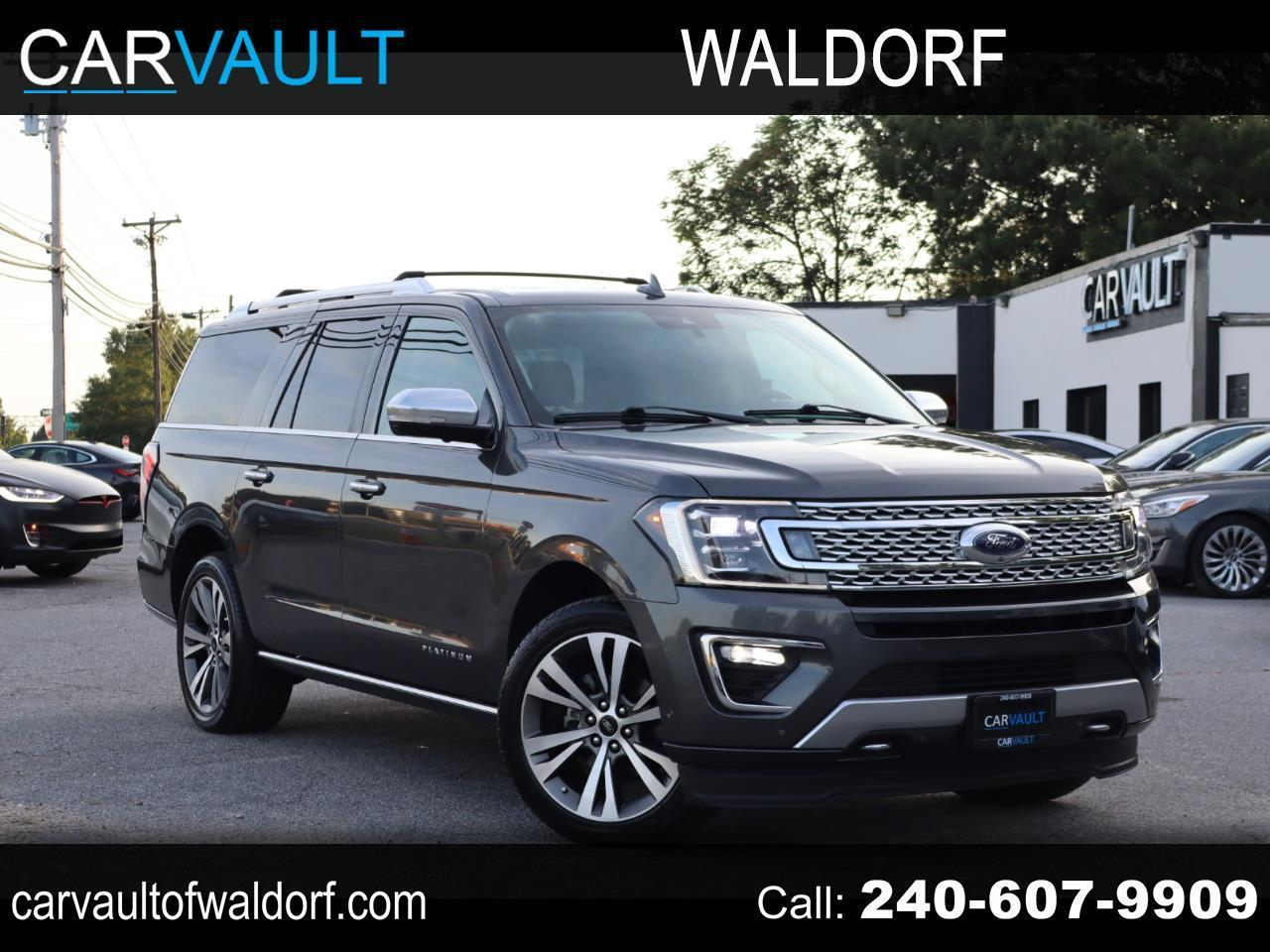 2020 Ford Expedition Max Platinum 4D SUV 4WD