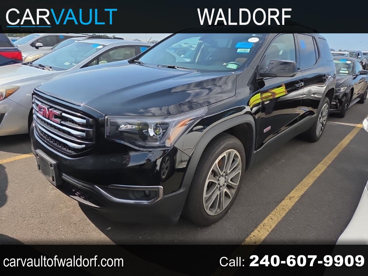 Black 2017 GMC Acadia SUV / Crossover Four-Wheel Drive Automatic