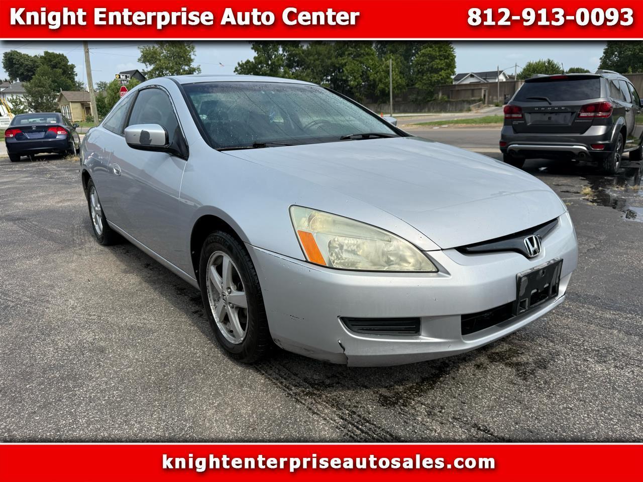 2005 Honda Accord EX Coupe with Leather and XM Radio