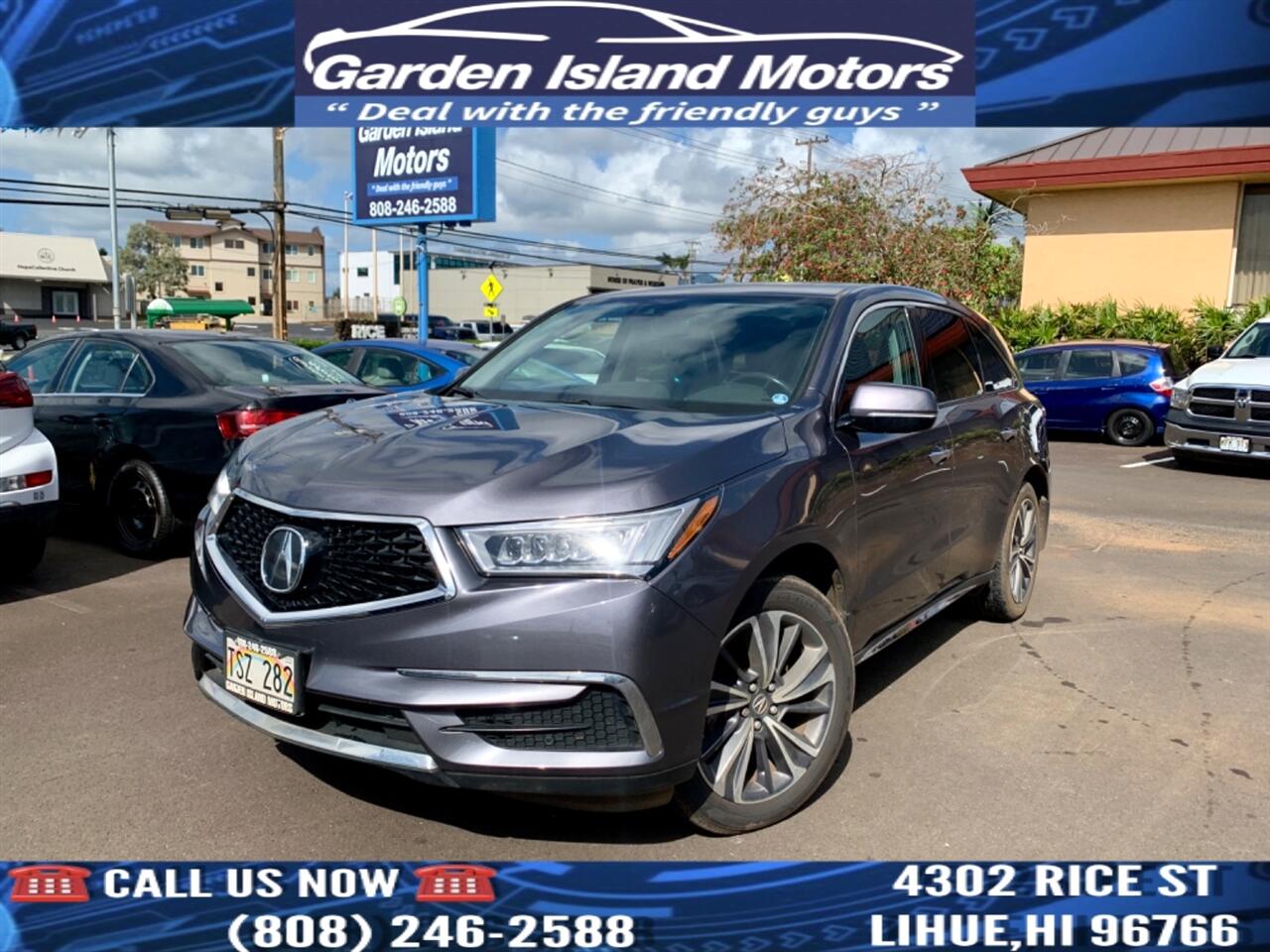 2019 Acura MDX 9-Spd AT w/Tech Package
