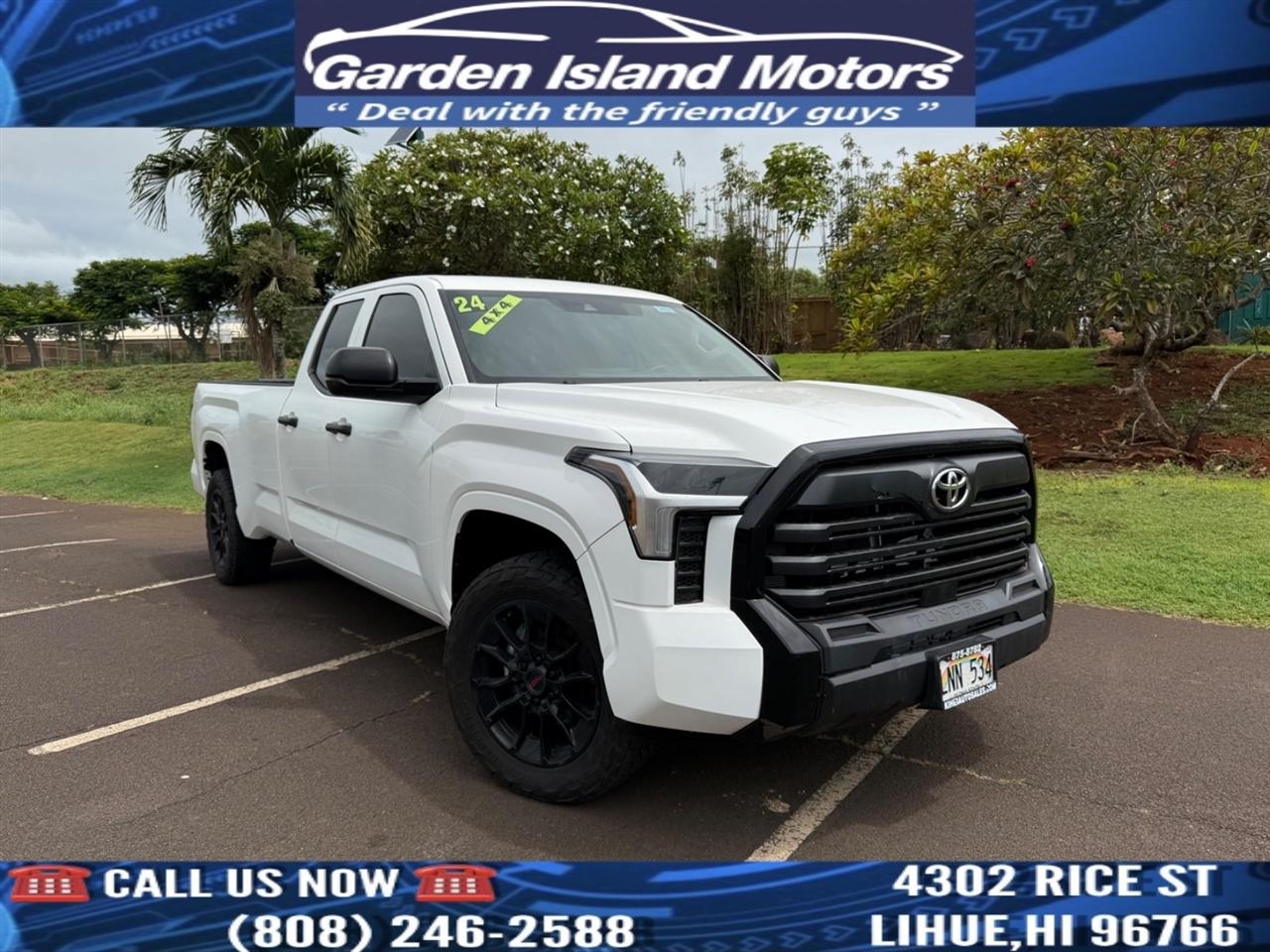 2024 Toyota Tundra SR Double Cab 4WD Long Bed