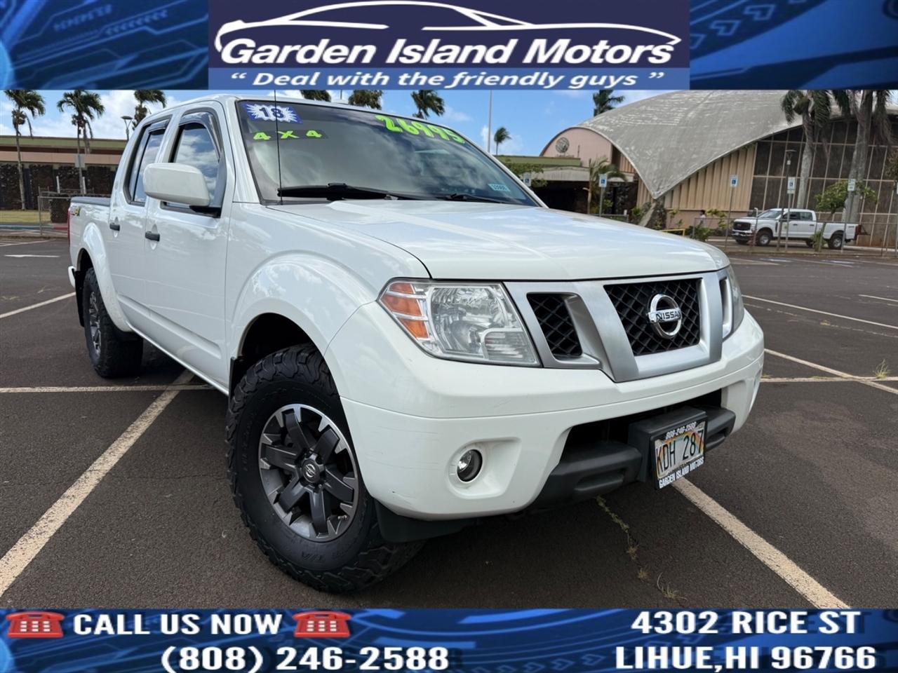 2018 Nissan Frontier SL Crew Cab 5AT 4WD