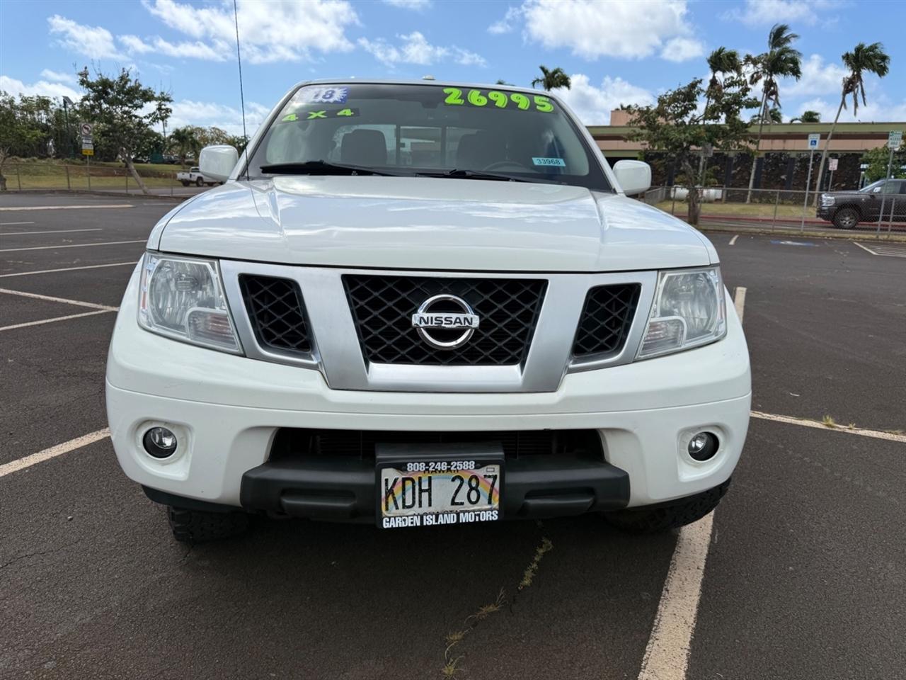 Nissan Frontier SL Crew Cab 5AT 4WD 2018
