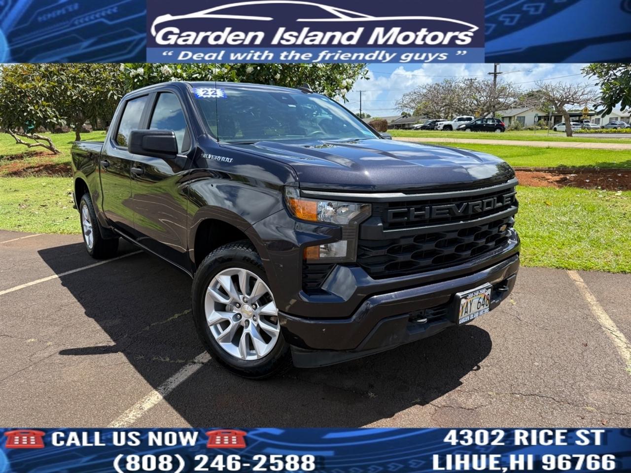 2022 Chevrolet Silverado 1500 Custom Crew Cab 2WD