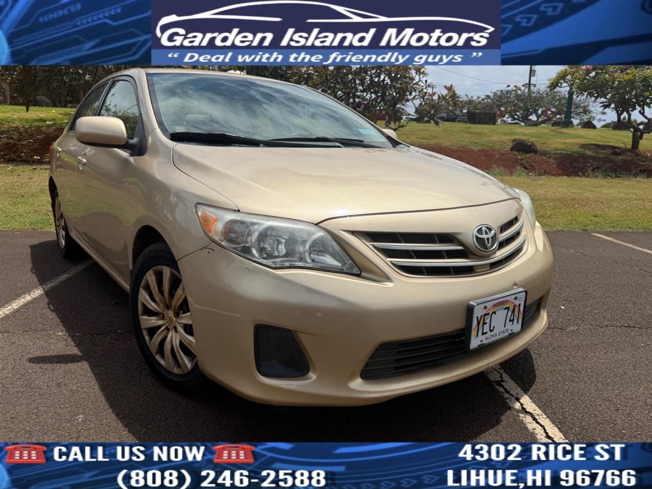 Toyota Corolla LE 4-Speed AT 2013