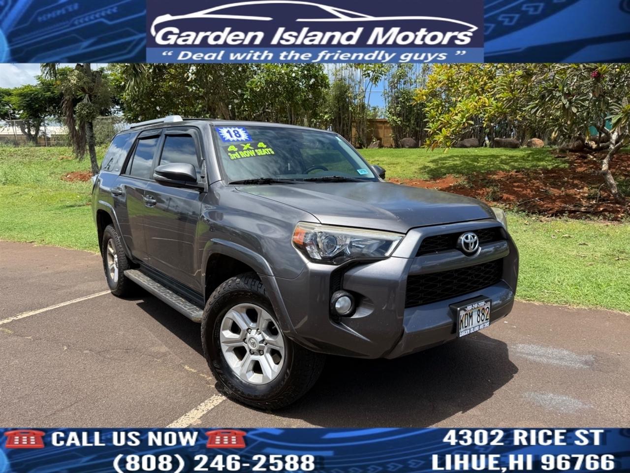 2018 Toyota 4Runner SR5 Premium 4D SUV 4X4 V6