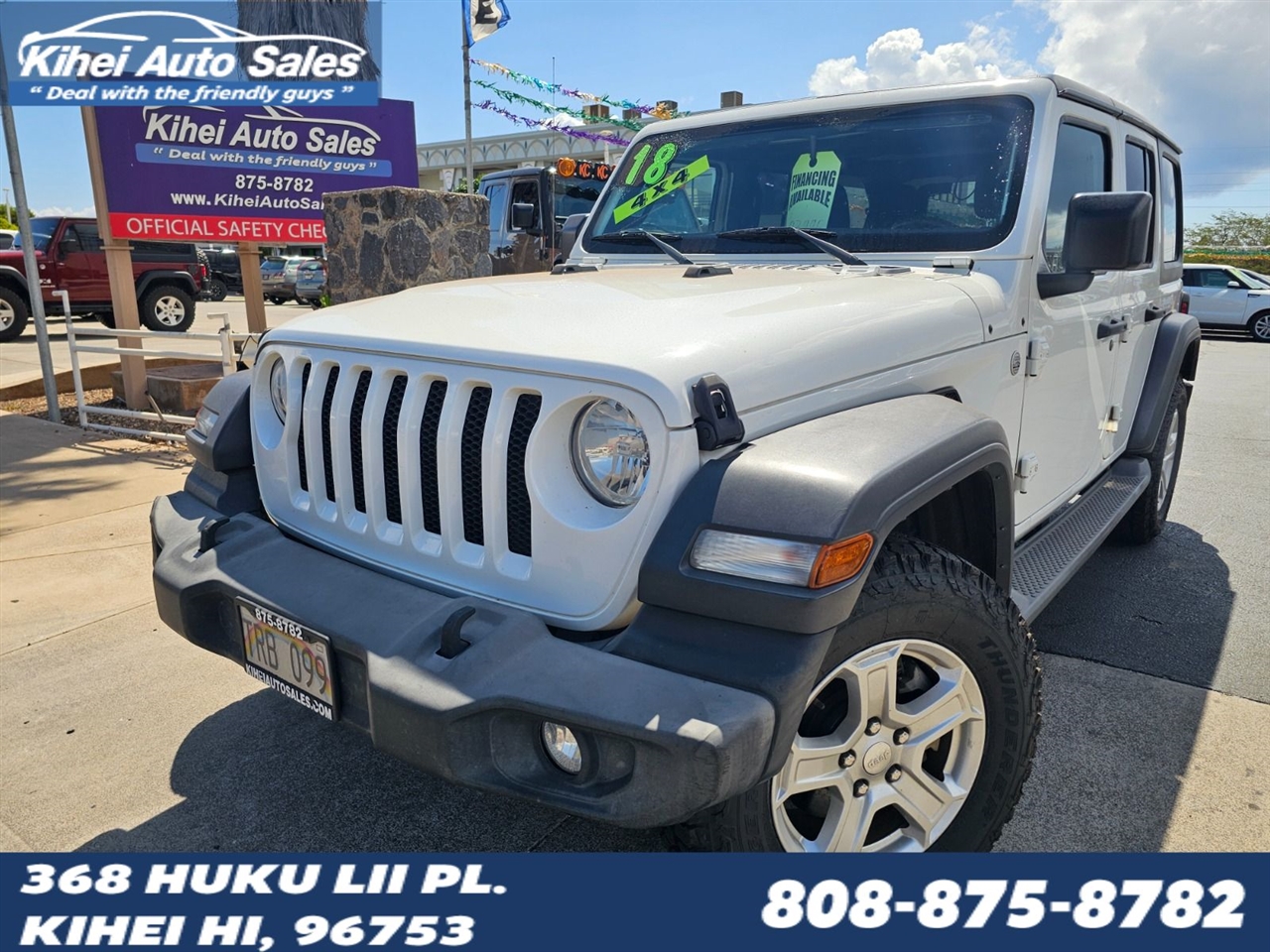 2018 Jeep Wrangler Unlimited Sport
