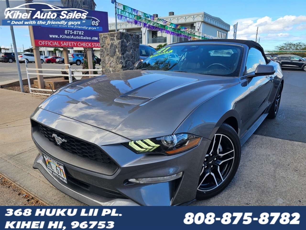 2021 Ford Mustang EcoBoost Premium Convertible