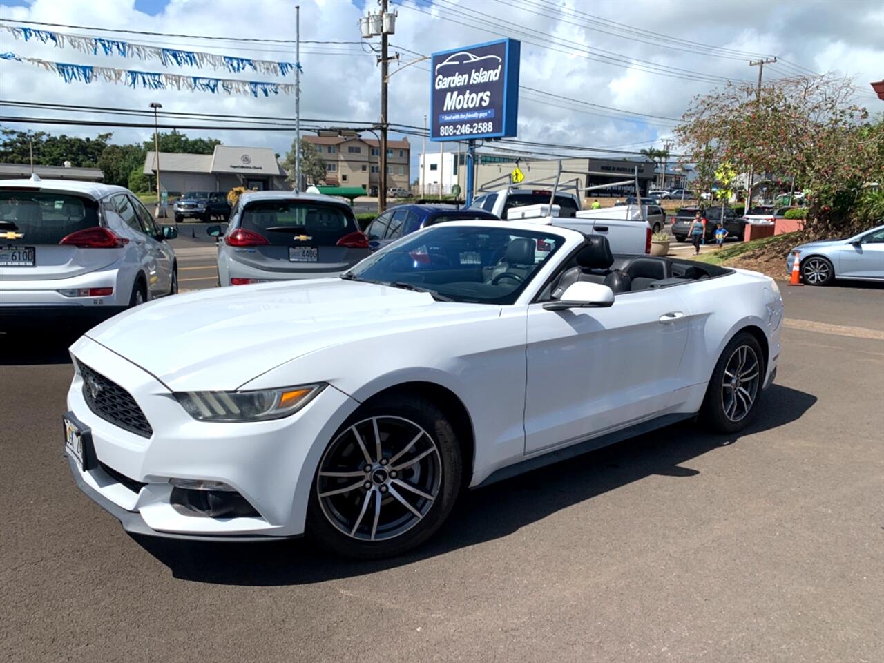 Used 2016 Ford Mustang EcoBoost Premium with VIN 1FATP8UH7G5257442 for sale in Kihei, HI