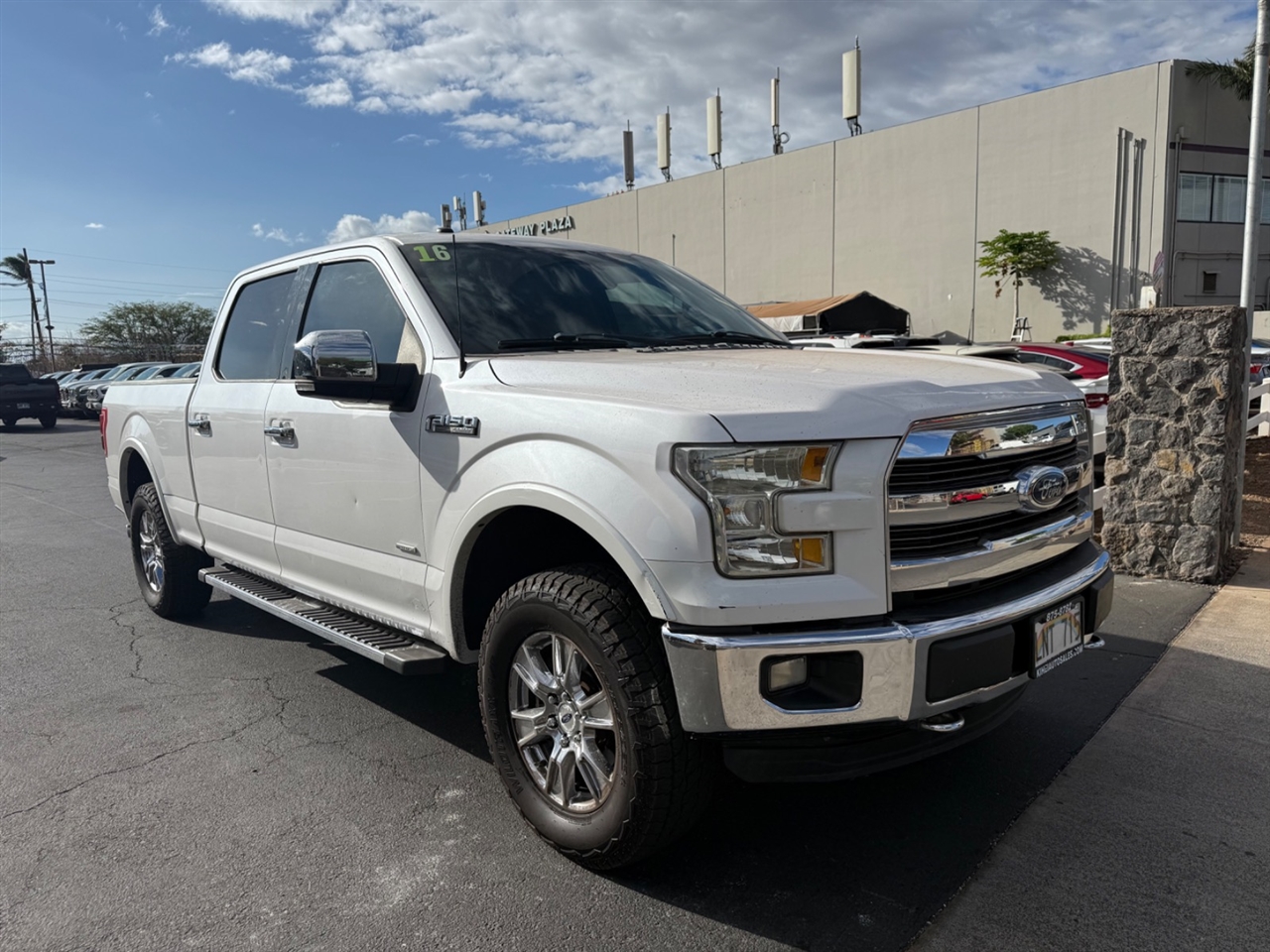 Ford F-150 Lariat SuperCrew 5.5-ft. Bed 4WD 2016