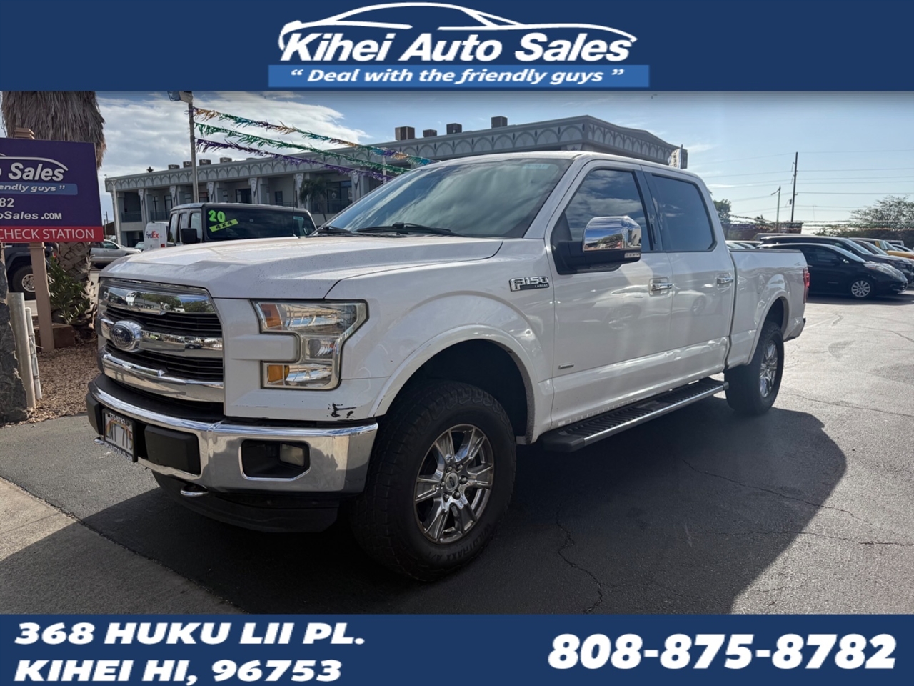 2016 Ford F-150 Lariat SuperCrew 5.5-ft. Bed 4WD