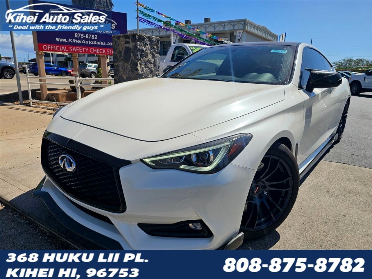 2018 Infiniti Q60 Red Sport 400 AWD