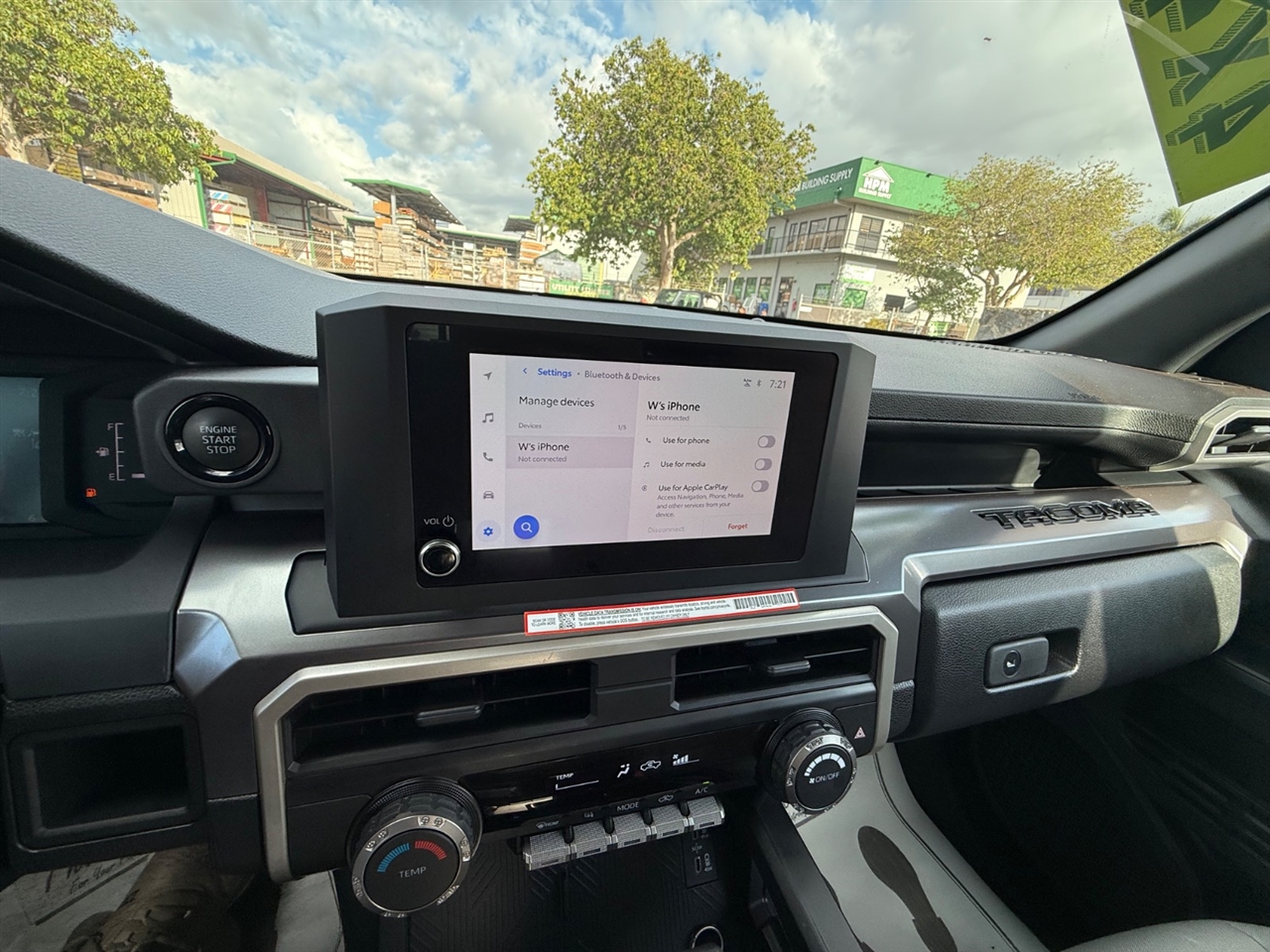 Toyota Tacoma TRD Sport Double Cab 4WD 2025