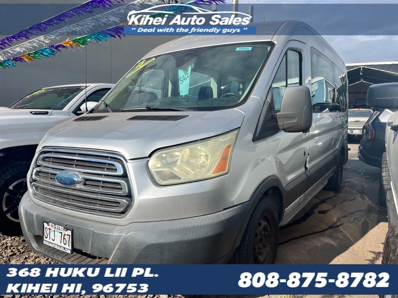 2015 Ford Transit 350 Wagon Med. Roof XL w/Sliding Pass. 148-in. WB