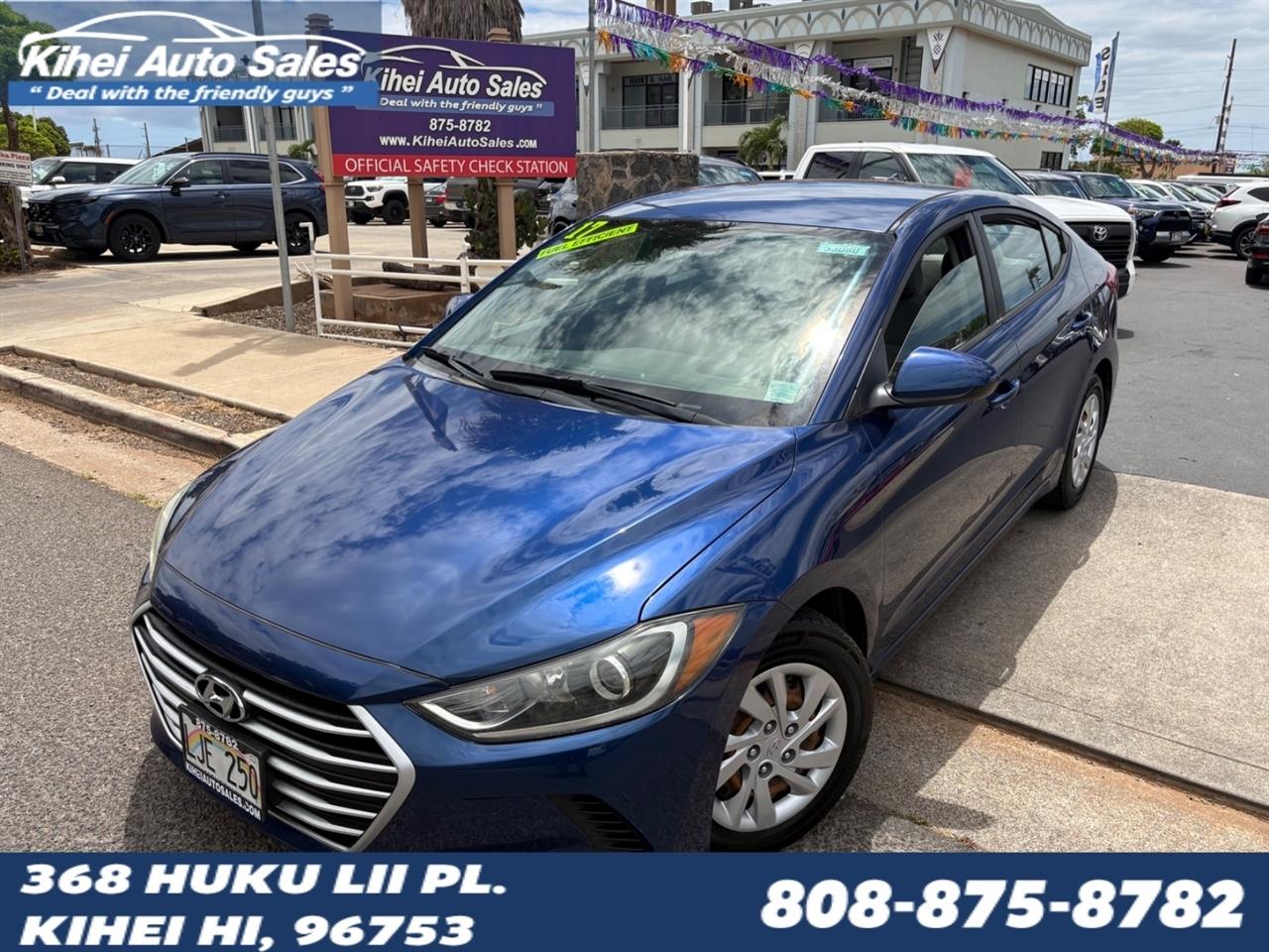 2017 Hyundai Elantra at KIHEI AUTO SALES, photo 1