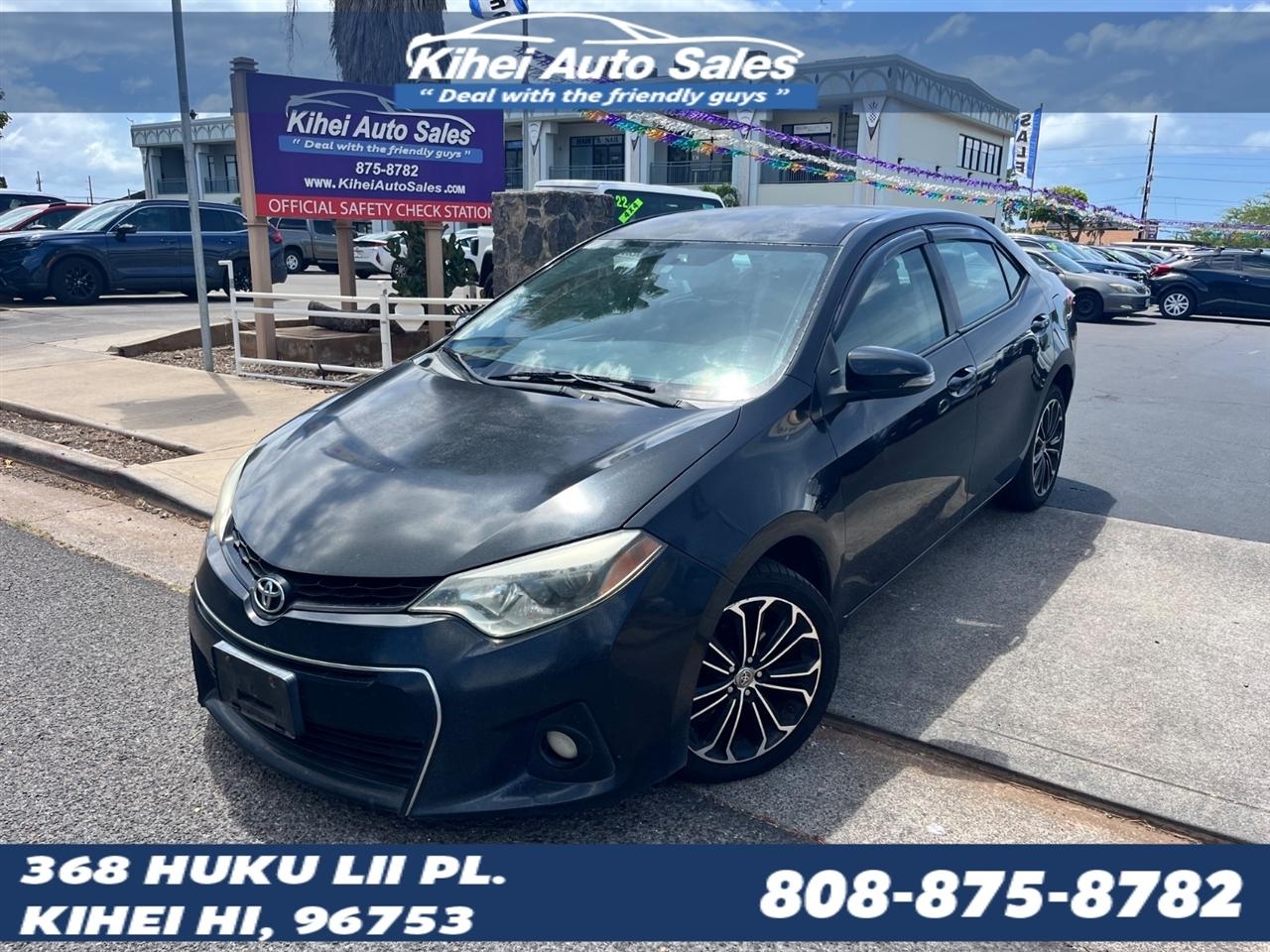 2016 Toyota Corolla S CVT