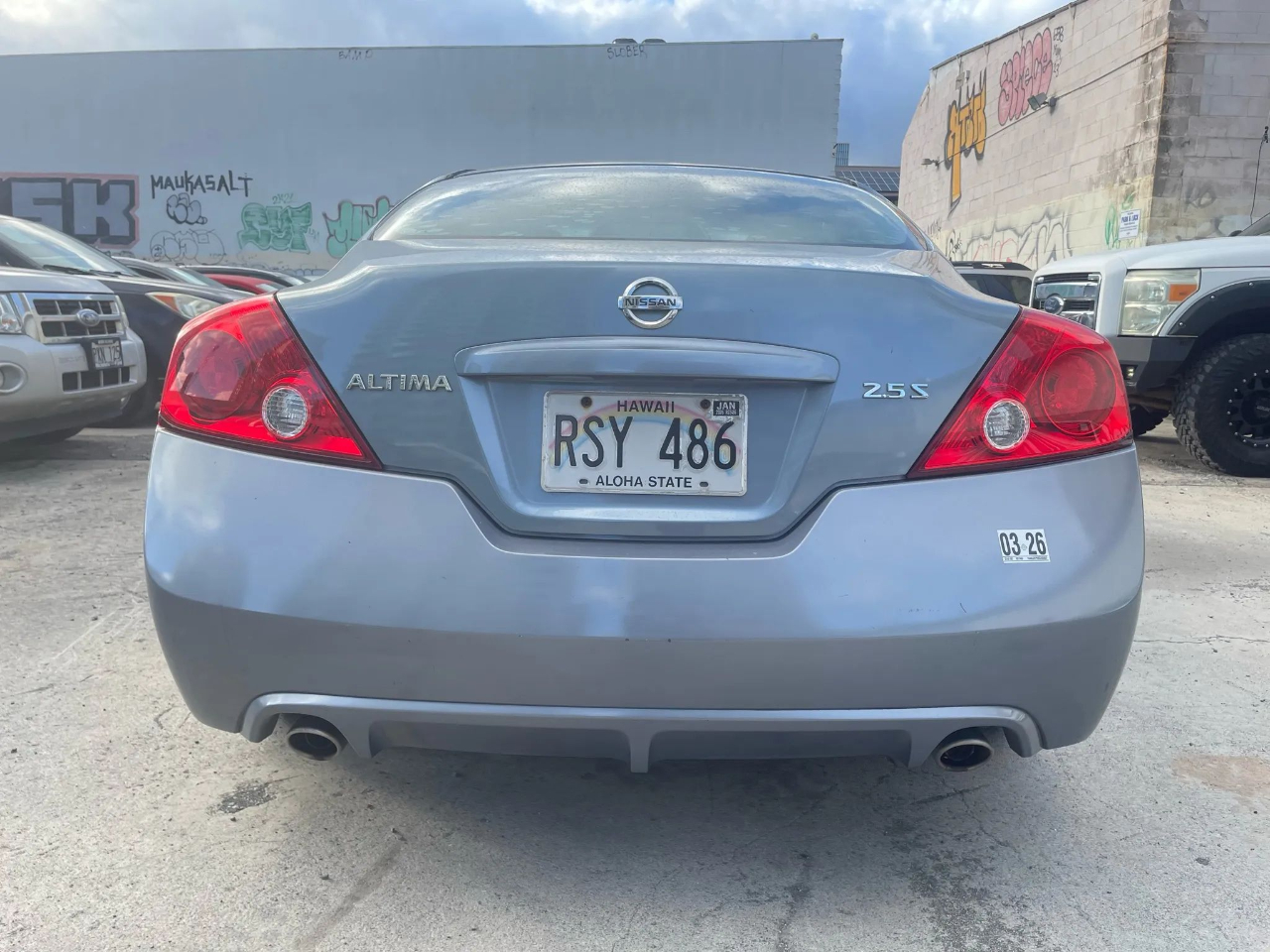 Nissan Altima 2.5 S 6M/T Coupe 2012